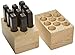 Young Bros 06095 9 Piece Round Face Full Character Stamp Figure Set, Steel, 1/4" Character Size