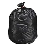 LPF LE PETIT FOURNISSEUR - 100 Sacs Poubelle 200L - Haute Résistance - 45µ - PEBD - Noir