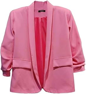 Chaqueta, Blazer, color liso, mango 3/4