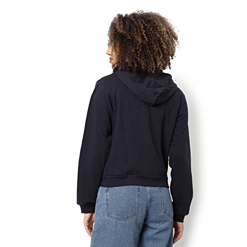 Image of PINACOLADA Women Cotton Zipper Sweatshirt Relaxed Fit for Casual Wear | Full Sleeves | Stylish Sweatshirt Crafted with Comfort Fit and High Performance for Everyday Wear
