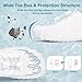 Hike Barefoot Water Shoes for Women Men Footwear, Quick Dry Wide Toe Box Pro Beach Swim Athletic Sports Shoes, Non-Slip Lightweight Aqua Shoe for Pool Hiking Walking Kayaking Diving Surfing