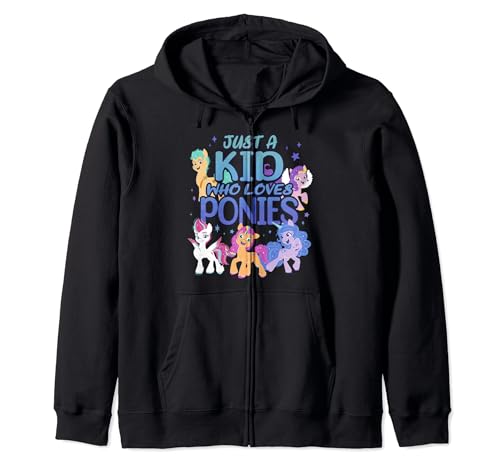 My Little Pony Zip Hoodie veste zippée chaude à capuche enfant