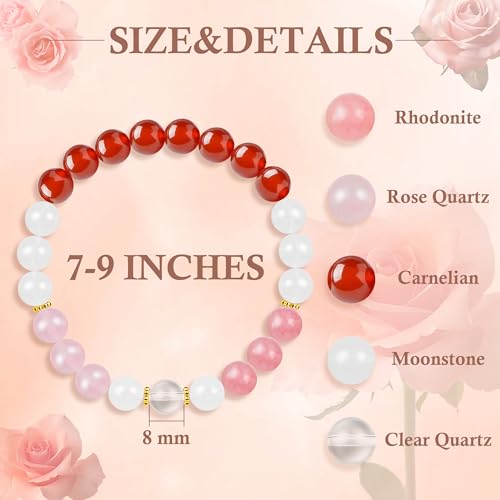 SmileBelle Pregnancy Gifts for Expecting Mom, Pregnant Mom Gifts as Mother to Be Gift Healing Bracelet for Pregnant Women as Pregnancy Must Haves Expecting Mama Essentials as New Moms Gift3