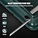 Tesonway Cigarette Rolling Machine Manual, Cigarette Injector Machine with Cleaning Brush, Cleaning Probe, Tube Probe, Cleaning Spray Bottle for 8mm Diameter Cigarettes Paper Tubes