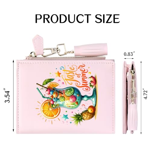 Customized Women Wallets Summer Limited Edition,Commemorative Gift,Graduation Gift for Classmates and Teachers,Holiday Gift for Women Him Her 0432h2