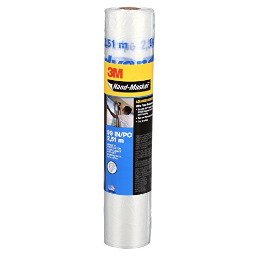 Hand-Masker AMF99 Advanced Film Masking fim, Surface protecter, Dust barrier, 99-Inch, Clear