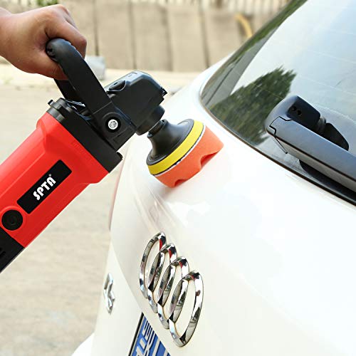 SPTA Polierschwamm, 25tlg 80mm Polierschwämme Polierpad Polieren Pad Schwamm Set mit Polierpad Polierpad Set und… - Image 8