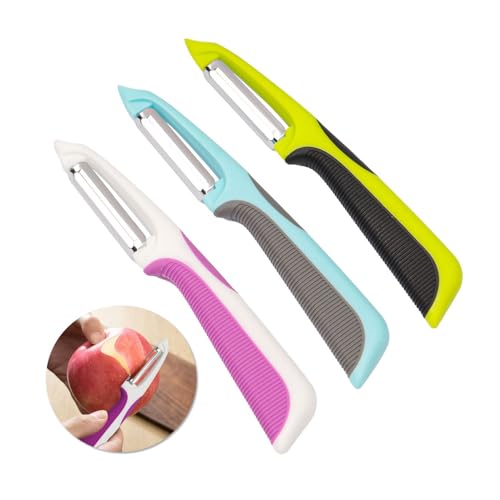 3 Pcs Potato Peeler Kitchen Vegetable Peeler Fruit Peeler for Kitchen Vegetables Fruits