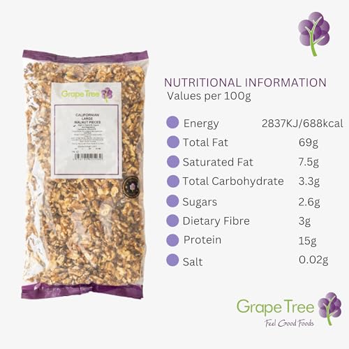 Grape Tree Californian Large Walnut Pieces 1kg