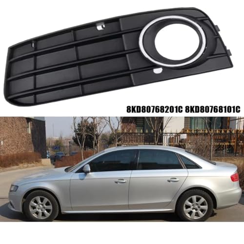 Cubierta luz antiniebla delantera derecha para A4 B8 2009-2012 y rejilla paragolpes 8KD80768201C 2