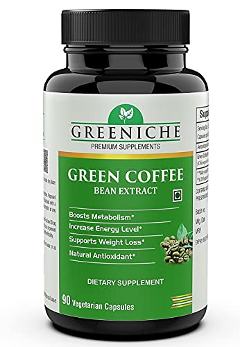 Greeniche Green Coffee Bean Extract 800 mg for Weight Loss – 90 Veg Capsules Greeniche Green Coffee Bean Extract 800 mg for Weight Loss – 90 Veg Capsules