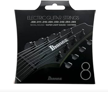 Amazon.co.jp: Ibanez / IEGS8 Super Light Gauge 8 Strings