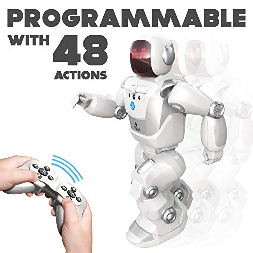 Robot programmable 48 actions avec capteurs de mouvements et effets lumineux