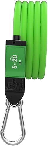 Bodylastics Banda de resistencia apilable, banda de ejercicio de tubo de resistencia individual, bandas de entrenamiento patentadas con tecnología