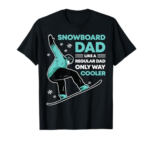 Snowboard Dad Funny Cute Winter Snowboarding Gift T-Shirt