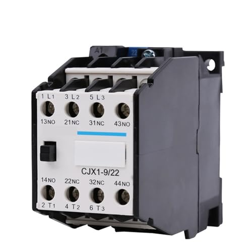Contacteur triphasé CJX1-9/22 110V 9A pour circuit électrique industriel