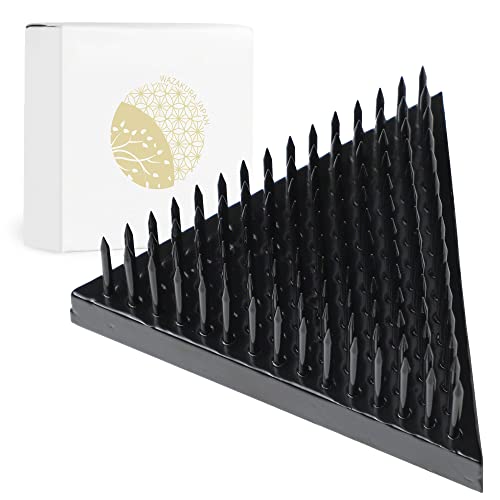 Wazakura Japanese Black Triangle Kenzan Ikebana Flower Holder Pin Cushion 2" (53mm), Made in Japan Flower Arranging Accessories Pin Frog Tool - Black Triangle Kenzan