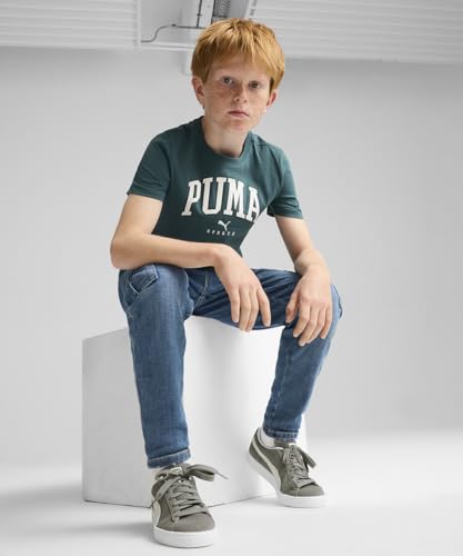Image of Puma Boy's Graphic Print Regular Fit T-Shirt