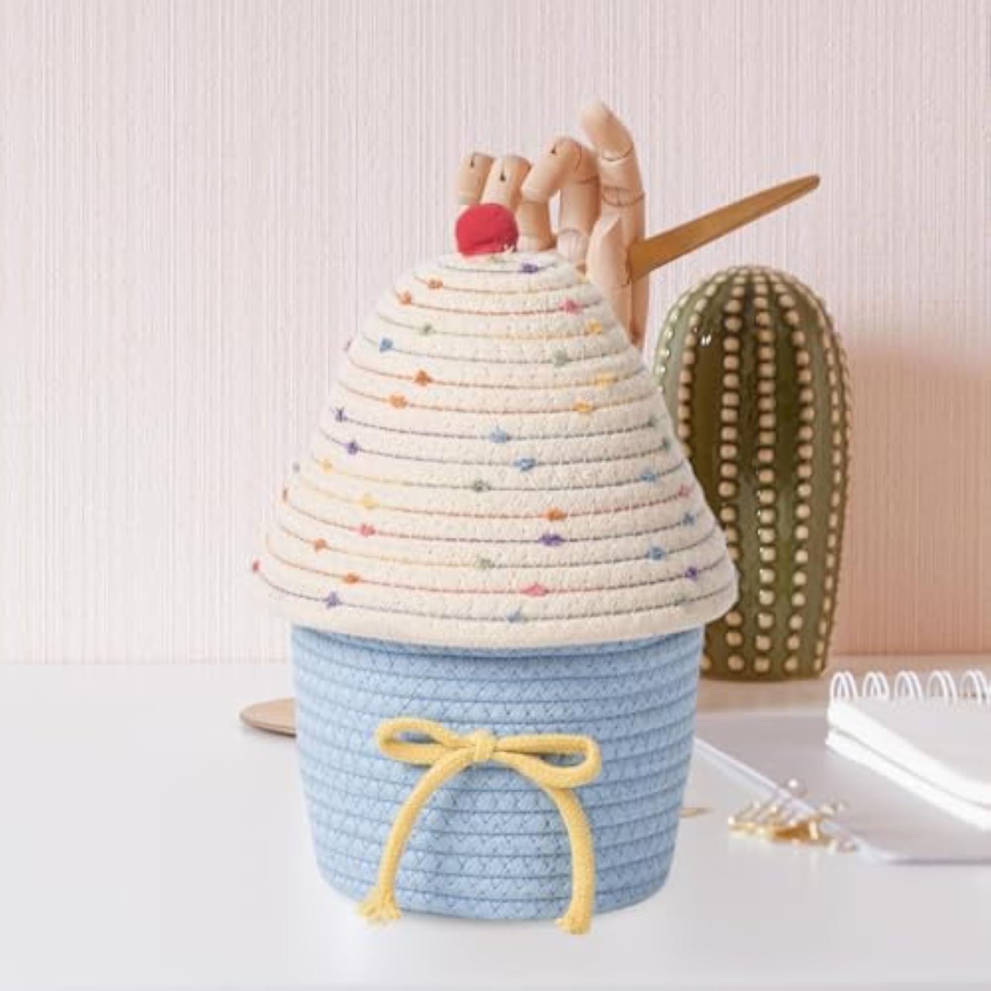 Makeup Storage Basket Home Supplies Organiser