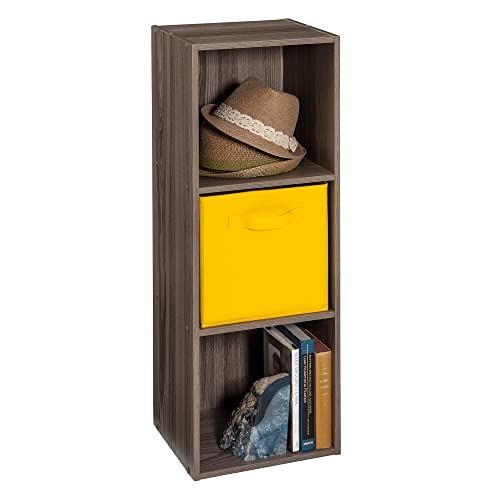 image for ClosetMaid Cubeicals 3 Cube Storage Shelf Organizer Bookshelf - Vertic