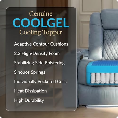 Electric recliner sofa set