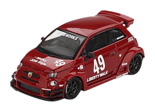 MINI GT 1/64 Abarth 595 LB-Works Rojo