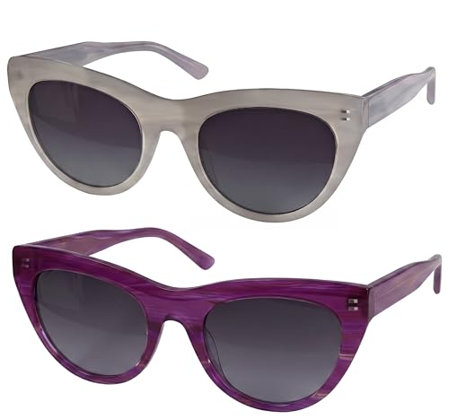 Aixinhai Small Round Cat Eye Sunglasses