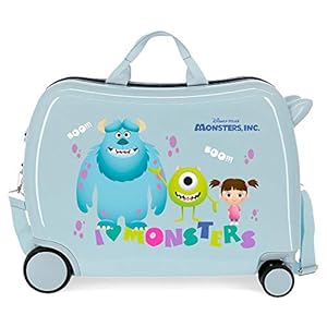 Disney Jouet, Monsters, 50x38x20 cms, Valise pour Enfant