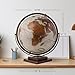 Waypoint Geographic Revolution Globe, 12” Diameter Desktop World Globe, Gyromatic Full-Swing Movement, Decorative For Home or Office Decor, Bronze Metallic