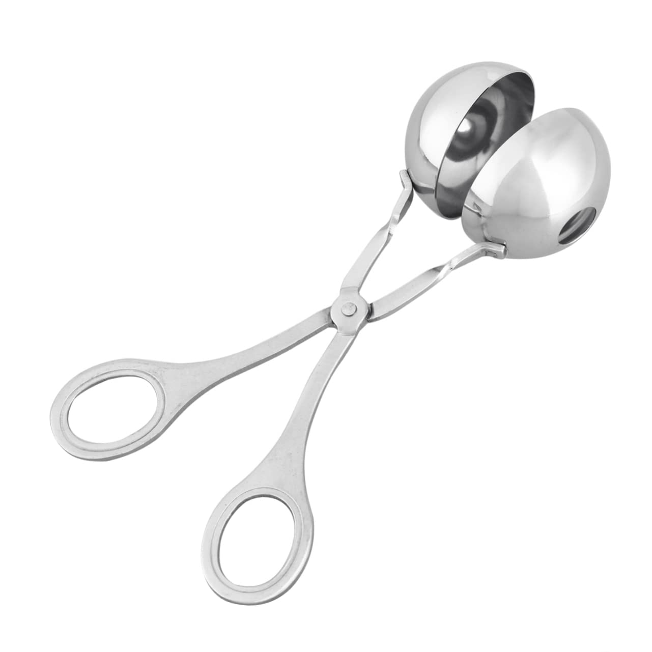 MOLUCKFU Meatball Making Tools Stainless Steel Meatball Maker Non-stick for Melon Fish and Shrimp Balls Rice Balls Chinese Food