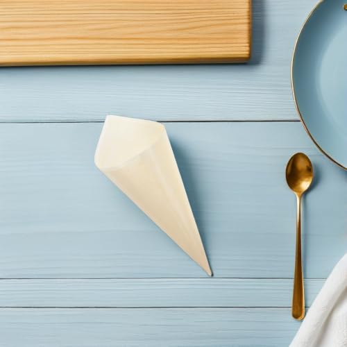 Conos de madera para aperitivos con acabado rustico premium para eventos 7