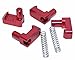 Aluminum Geo Tracker/Suzuki Sidekick Soft Top Roof Latch Rebuild Kit (with springs)