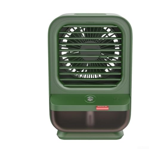 JGmotorfi Enfriador de escritorio, ventilador de pulverización humidificador, ventilador de aire acondicionado de refrigeración por agua USB, conexión USB, para oficina en casa, refrigeración