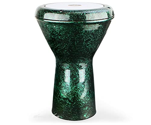 Orientalische kleine Darbuka Trommel Percussion Aluguß Pearl Effekt