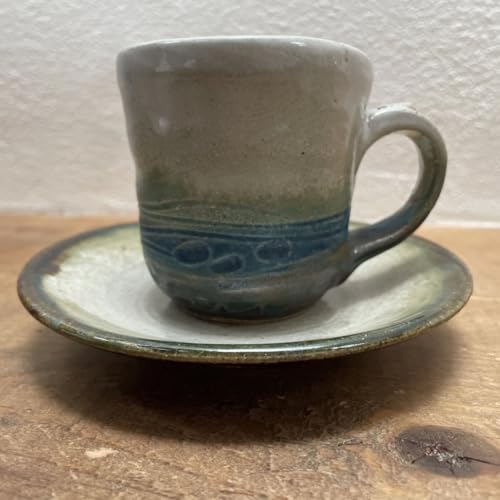 ??????? Okinawa Yachimun Koga Ware Cup Saucer, b784d373d2760f1f46146325b0742ca3