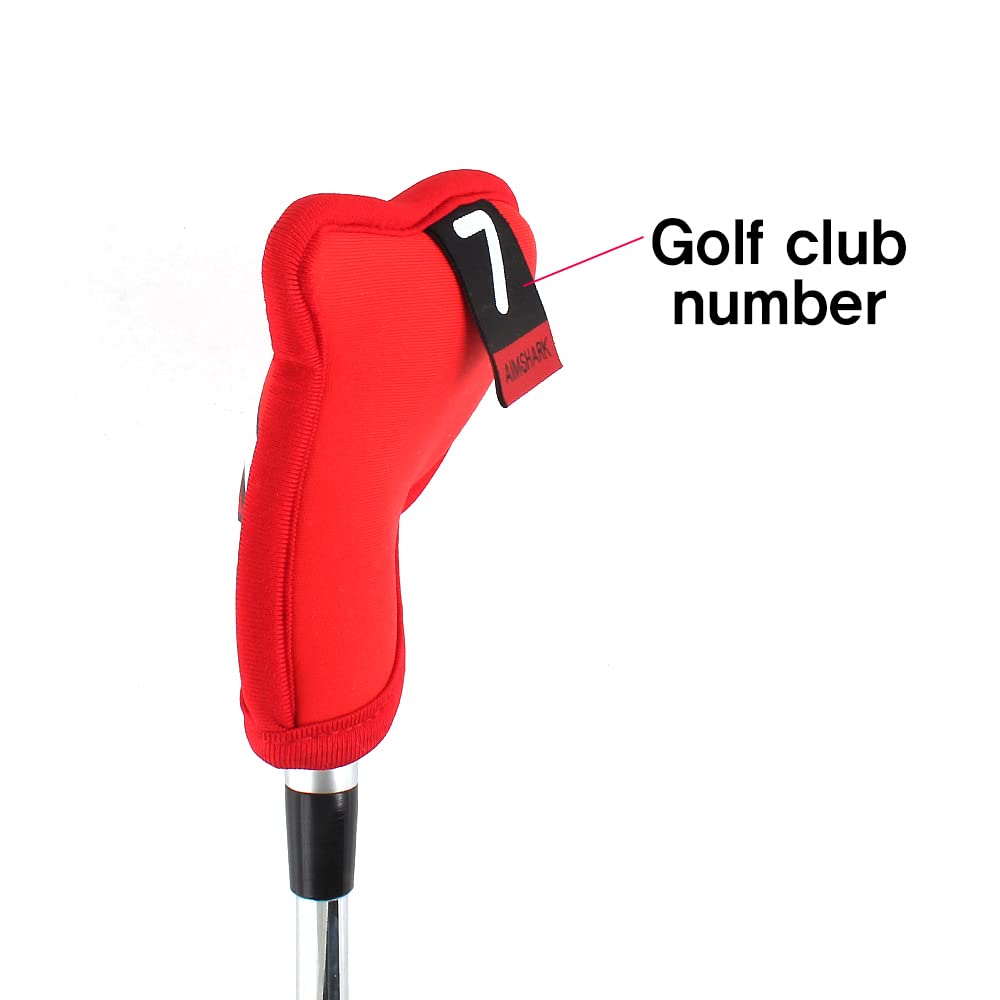 Palette Golf Iron Covers / 9pcs Set/Golf Head Covers/Golf Club Covers