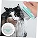 BESPORTBLE Cat Hair Removal Comb with Massage Function Lightweight Pet Grooming Brush for Shedding and Tangle Removal Suitable for Long and Haired Cats