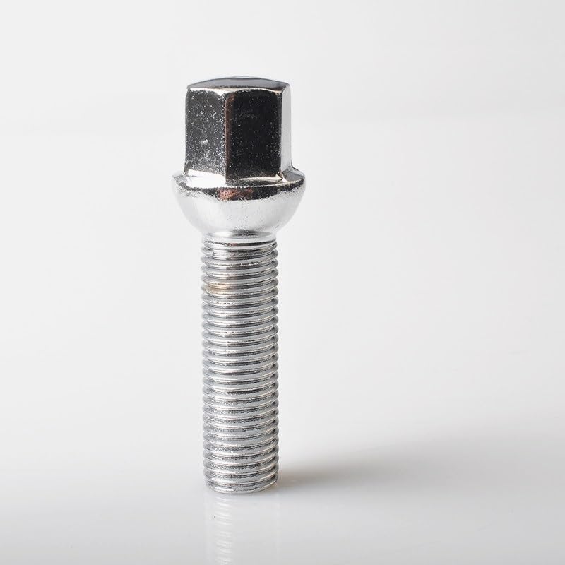 Zkensh-Bolts Wheel Bolts Steel M12x1.5 14x1.5 14x1.25 12x1.25 of Various Lengths, 5pcs, Widely Used(10pcs conical 27mm,M14X1.5)
