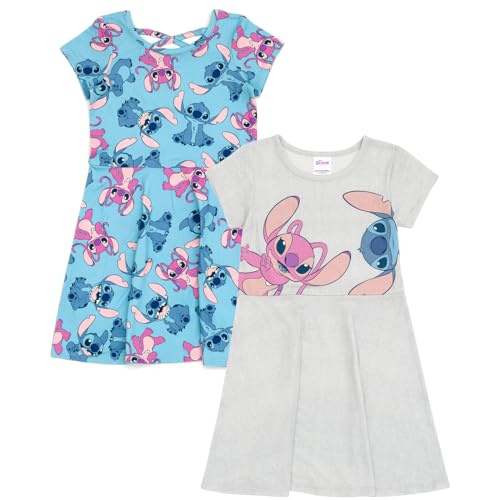 Image of Disney Junior 2 Pack Skater Dresses Infant to Big Kid Sizes (18 Months - 14-16)