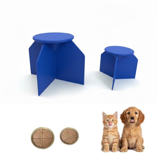 Pet Food Divider Portion Control Tool for Wet Food Equal Portions 3‑6 Servings Easy Use Durable Pet Feeding Aid for Cats Dogs Multi‑Pet Diet Management