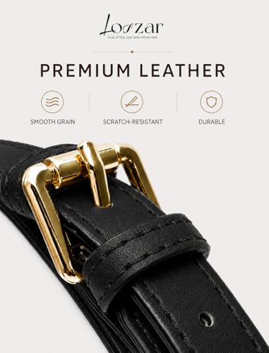 Image of Vachetta Bag Strap for LV Speedy Boulogne Noe and More, Black