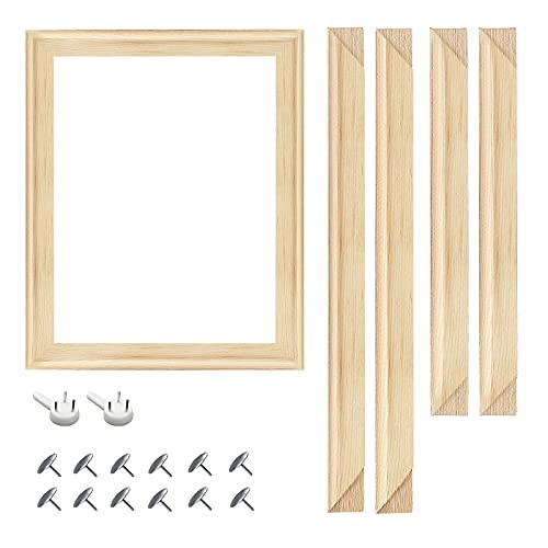 Evneed Diy Canvas Stretcher Bars 16X20 Inch Canvas Frame - Easy To Assemble, Gallery Wrap Oil Frame Kits Canvas Wood Stretcher Bars- For Oil Paintings, Prints, Paint #TOP1