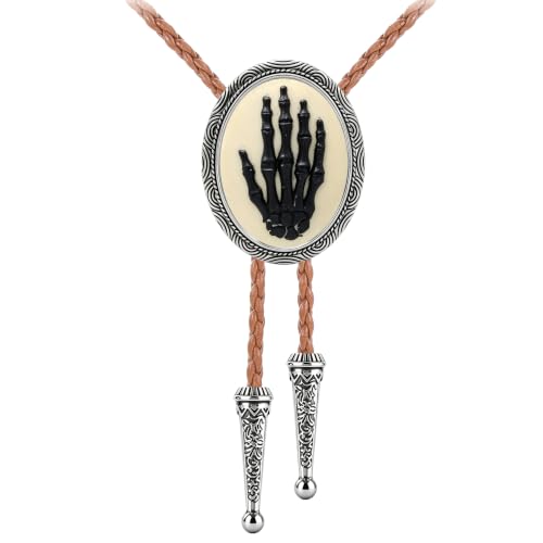 Image of Jeilwiy Bolo Tie for Men, Western Bolero Tie Cowboy Ties Native American Cowgirl Bolo Tie Accessories for Men Women