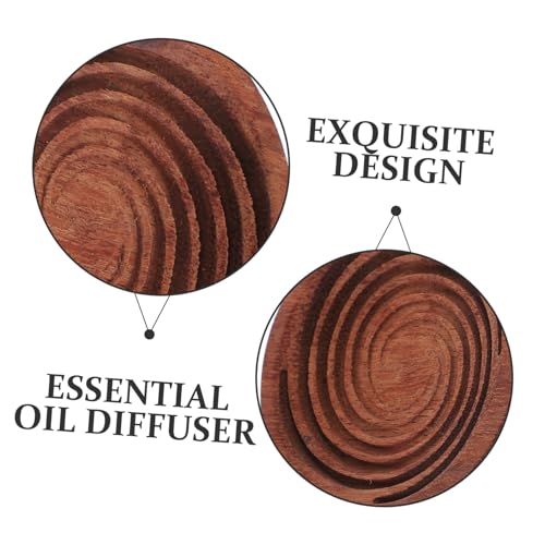 Difusor aromático eléctrico redondo de madera Holibanna miniatura 7