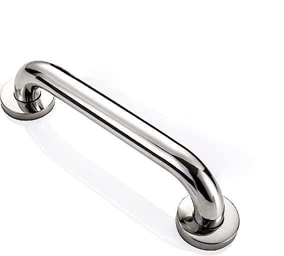 GKP Heavy Duty Stainless Steel Grab Bar, Steel Handle, Bathroom Grab Rod,Bathroom Grab Bar, Safety Rod,Hand Support, Balance Handle Rod, Wall Mounted, 12 INCH (1 Piece) (B0BR7QPBVY) Amazon Price History, Amazon Price Tracker