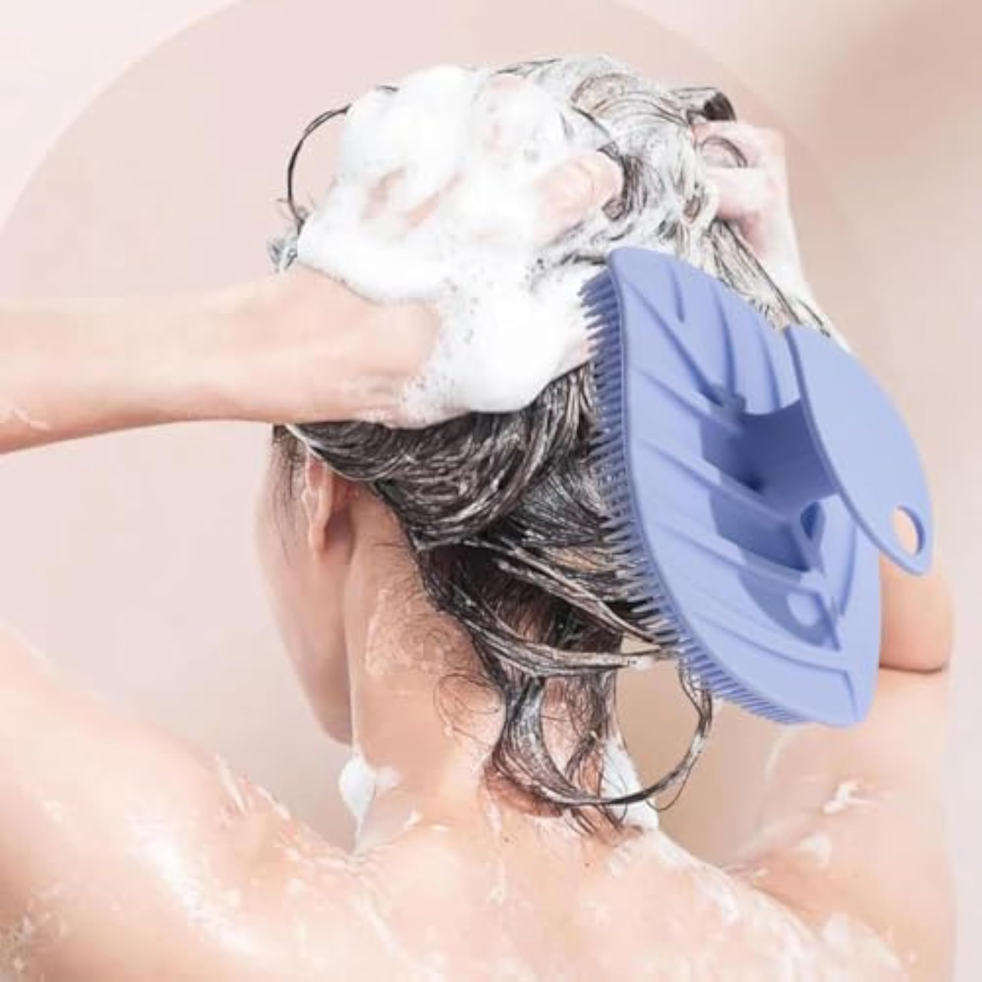 5-Piece Silicone Bath & Body Scrubber Set for Cleansing