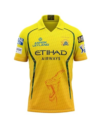 Sports Cricket Latest Cricket Latest New CSK Jersey 2026 Dhoni Ye...