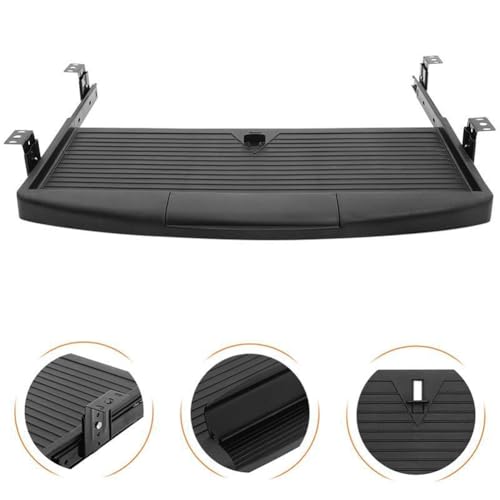 Plateau de clavier ergonomique pour support d'ordinateur sous bureau