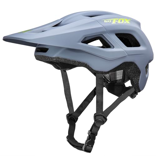 BATFOX NTA 8776 E�o�C�N&�}�E���e���o�C�N�w�����b�g ��l�p ���[�X�p E-MTB �T�C�N�����O�w�����b�g �j�����p (52-60CM) (�O���[ M 52-56CM))