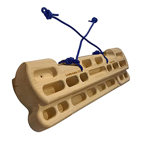 Linebreaker AIR Base – Mobiles Fingerboard fürs Klettertraining | Mit Trainings-App | Ideal für Unterwegs - einfach aufhängen, überall trainieren